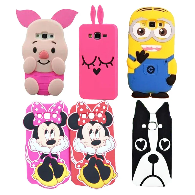 

Innovation For Samsung Galaxy A3 2015 Case Soft Silicone 3D Cute Piglet Stitch Cartoon Phone Back Cover For Samsung Galaxy A3