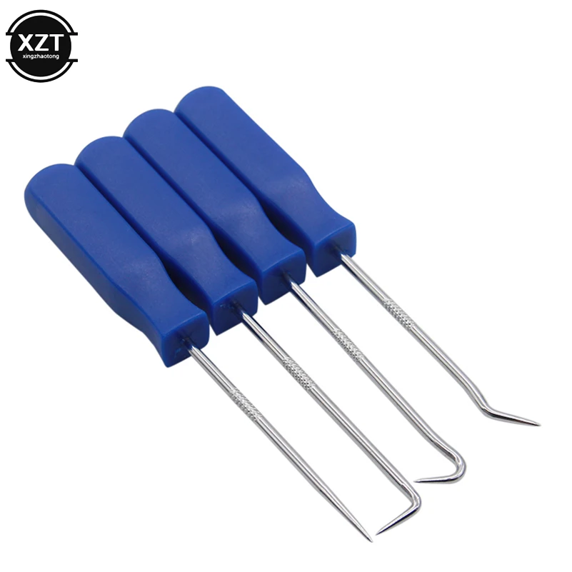 4Pcs/set Car Pick and Hook Set Automotive O Ring Oil Seal Gasket Puller Remover Craft Hand Tool