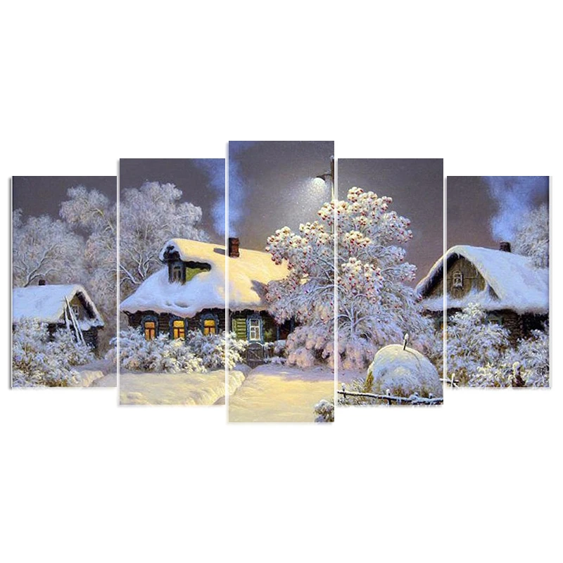 Фото на заказ 5 шт. мульти-картина комбинация 5D DIY Алмазная Картина Вышивка крестом полный горный хрусталь мозаичная картина вышитая