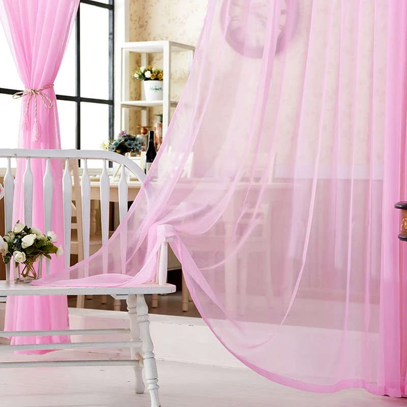 Tratamiento de ventana romántico todo-fósforo boda cortinas de techo suave Multi Color persianas cortinas para sala de estar tul A184-40 Tratamiento de ventana romántico todo-fósforo boda cortinas de techo suave Multi Color persianas cortinas para sala de estar tul A184-40
