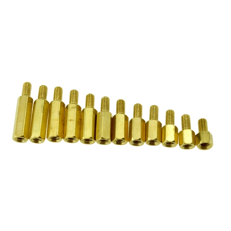 M5 x 60 mm 7 mm Male to Female Hex Brass Spacer Standoff 