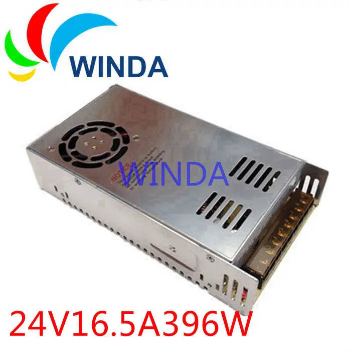 

DC 24V 396W switch power supply triple output built-in cooling DC fan security full range DC transformer 110V 220V