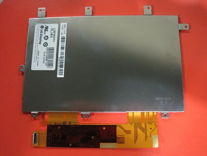 

Original tablet lcd For barnes noble nook lcd screen LD070WS2(SL)(02) LD070WS2-SL02