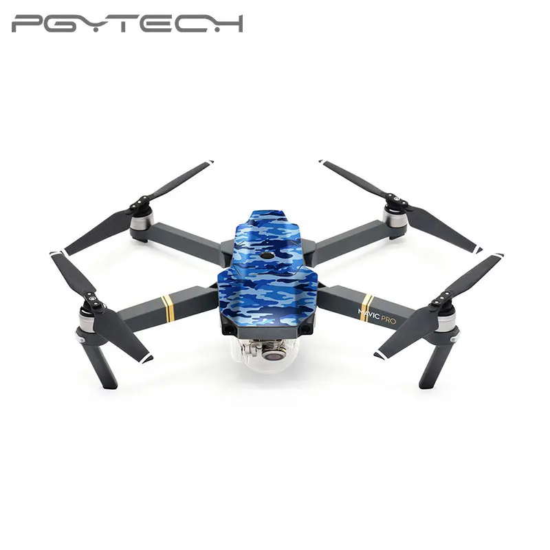 PGYTECH наклейки на тело дрона для DJI Mavic Pro & Platinum Drone Защитная пленка дистанционного