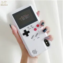 

Full Color Display Tetris Gameboy Phone Cases For iPhone 6 6S 7 8 Plus Super Marios Bros Suprem Cover For Iphone X Xs Xs Max XR