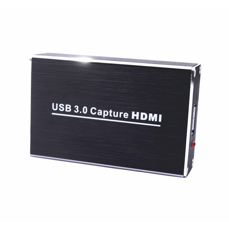

USB 3.0 Drive Free Capture Card Box 1080P 60FPS HDMI Video Capture for Windows Linux OS X System Dongle