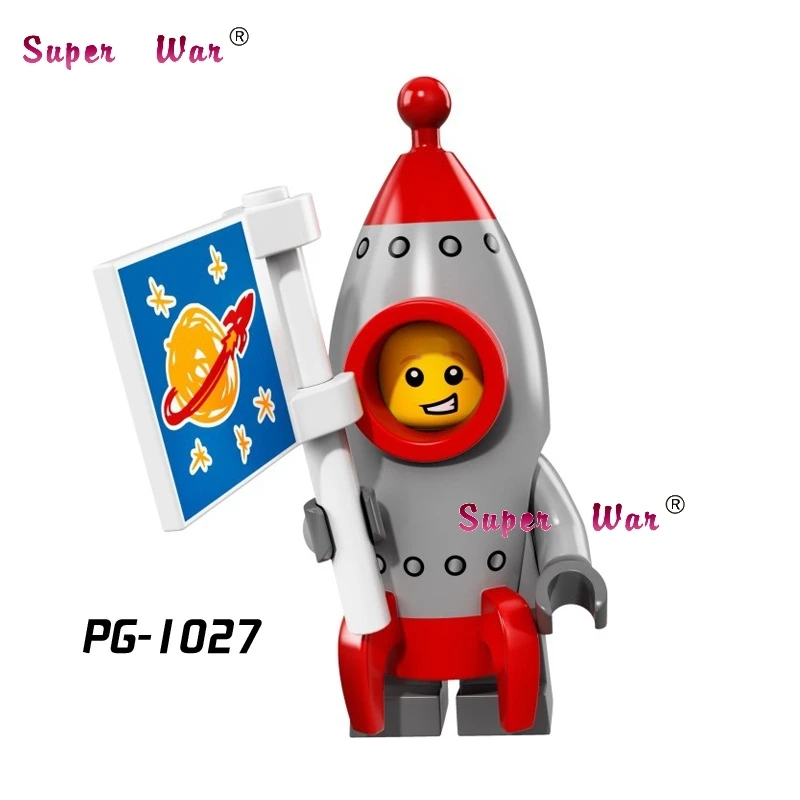 

Single super heroes Series Rocket Boy Inhumans collectible building blocks models bricks hobby toys for children kits