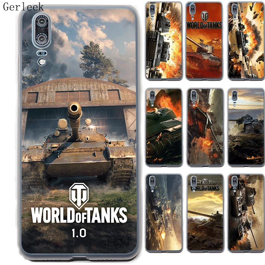 Чехол Desxz World Of Tanks для Huawei Honor 6A 6C 7A Pro 7C 7X 8X 9 10 Lite Note 8C Play Cover Shell | Мобильные телефоны и