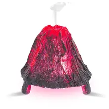 Увлажнитель воздуха мини вулкан эфирное масло диффузор 90 мл емкость с регулируемым режимом тумана безводное автоматическое отключение и 7 цветов