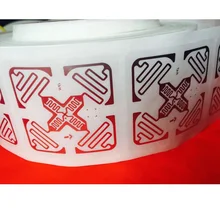 1000 шт/рулон H47 UHF RFID бирка 860-960 МГц ISO18000 6C RFID наклейка