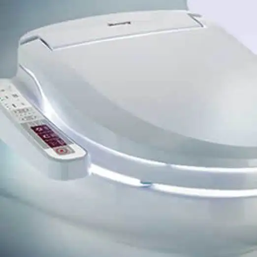 BLOOMING BIDET ELONGATED 1163 Side Panel Control Electronic Toilet Seat LED New (2)