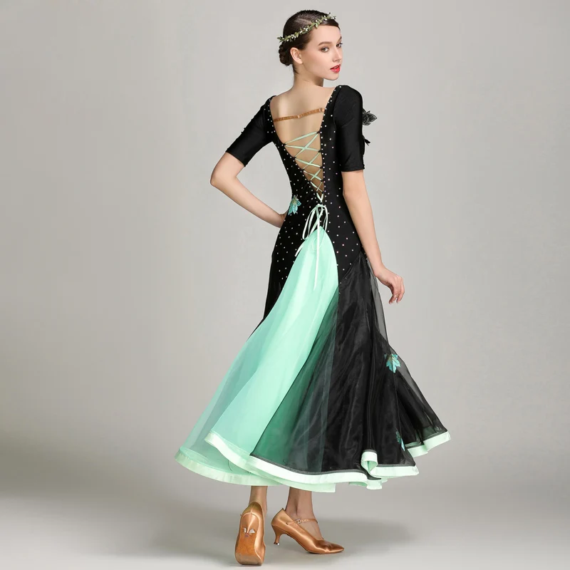Стандартное бальное платье Новое поступление женский костюм для вальса фламенко