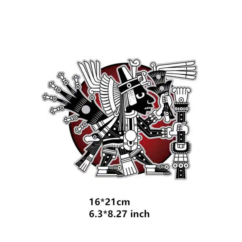 

Hippie Tribe Iron on Heat Transfer Printing Patches Sticker Washable For T-shirts Clothing DIY Stickers Appliques 2019
