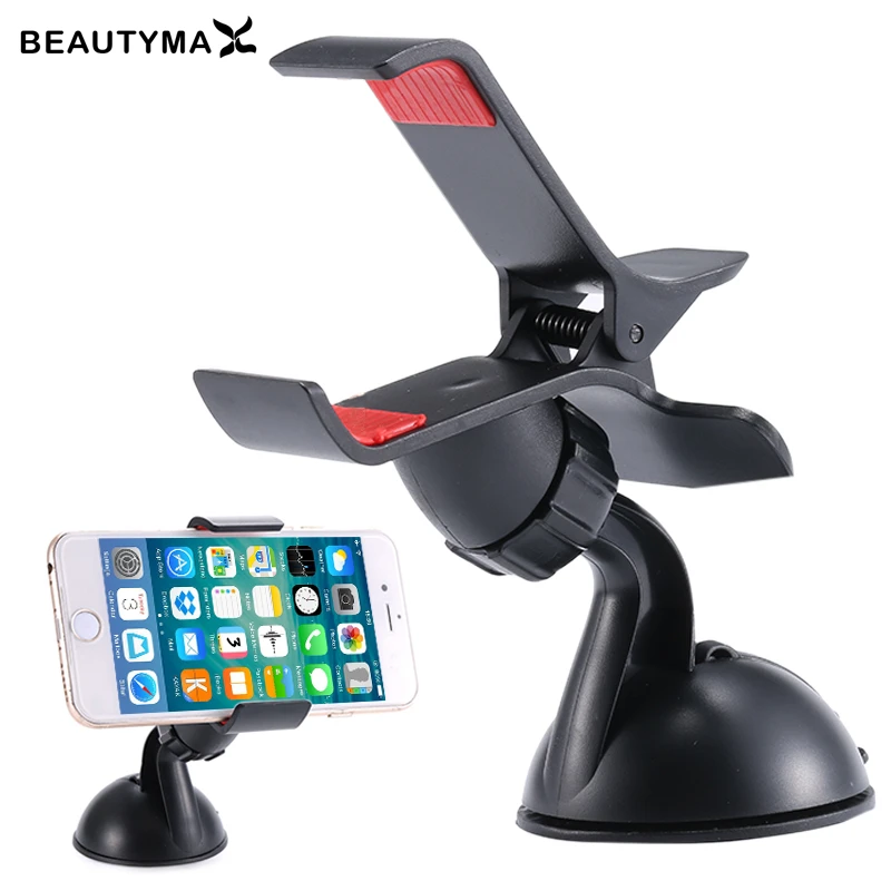 

Car Phone holder Windshield Suction Cup Stand car Holder Mount for iPhone 6 7 for Xiaomi 4 3s note 4 3 for Huawei p9 lite P8