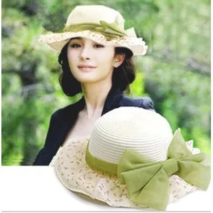 The Japanese BOW LACE hat female Korean sun wholesale |