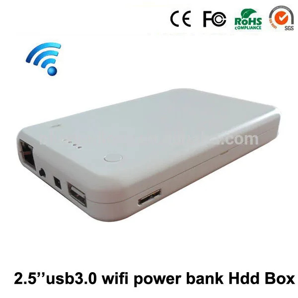 support wifi router 2.5 USB3.0 hdd external box wifi box