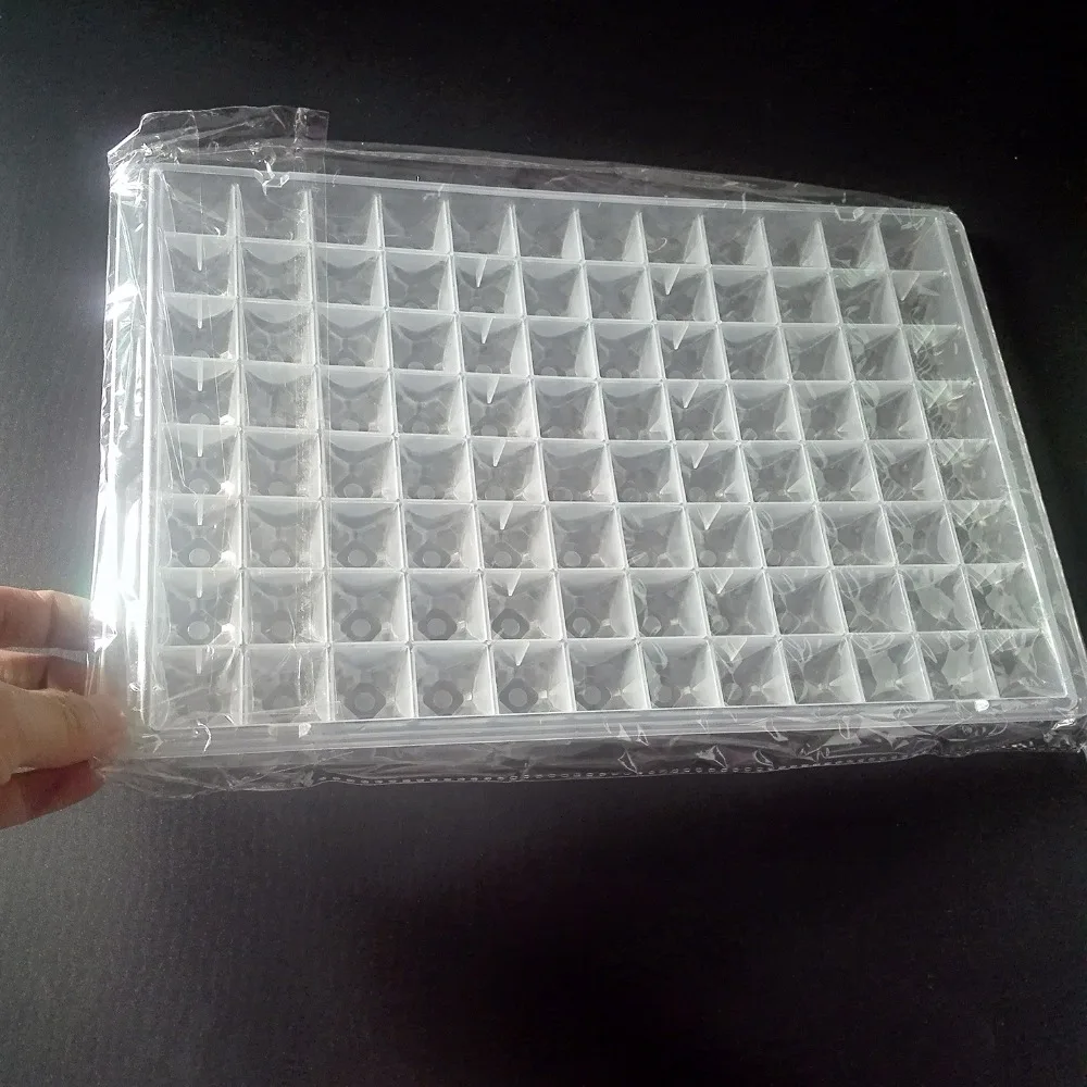 

96-holes diamond shape ice lattice for Refrigeration ,High quality Plastic Freezing tools ,Durable ,Transparent ,Free shipping