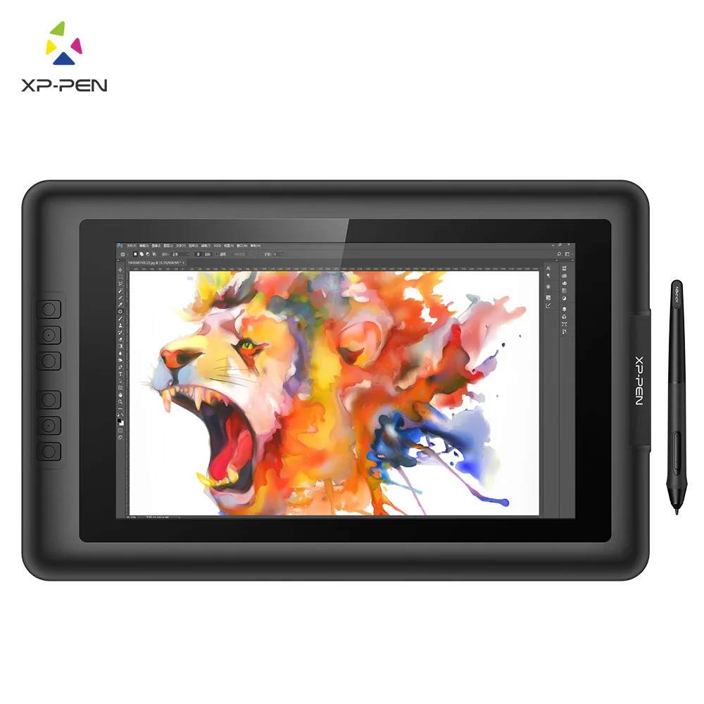 XP-Pen Artist13.3 13 3 &quotips графика рисунок монитор ручка планшет дисплей с прозрачным
