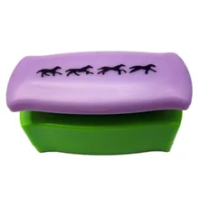 DIY Paper Printing Card Cutter Scrapbook Shaper small Embossing device Hole Punch Kids Handmade ( horse )