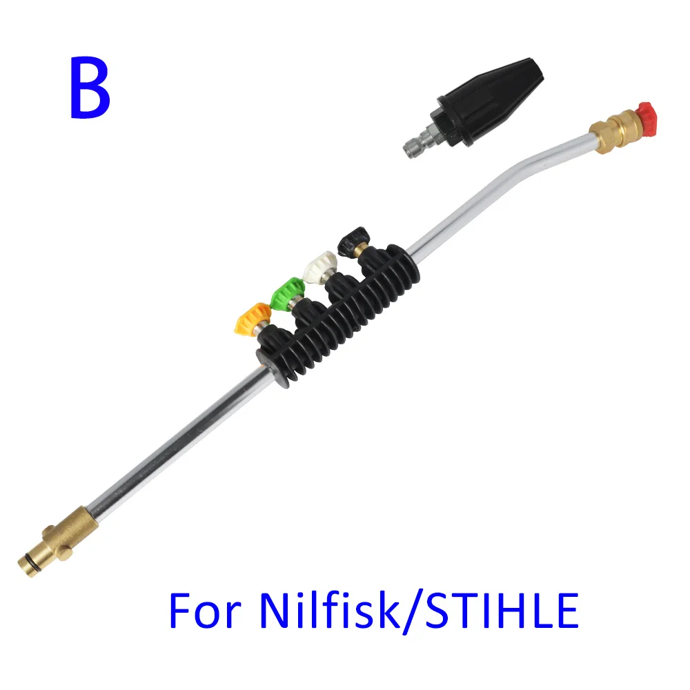Ceny Myjki ciśnieniowej Metal Jet Lance włócznia dysza szybkie Tips obracanie Turbo dysza do Nilfisk STIHL spokój Husqvarna