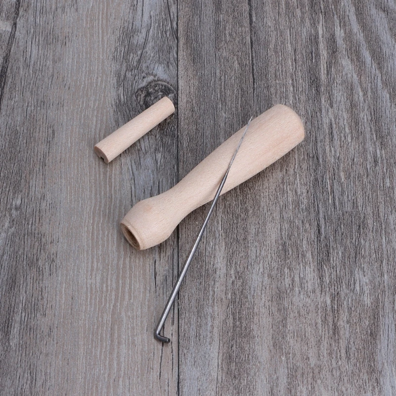 Игла для валяния деревянная ручка держатель DIY инструмент для Creativ ремесло DORP