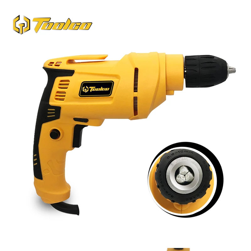 

Toolgo Mini Electric Drill 450W Power Tools Multifunction Electric Impact Screwdriver Drilling Machine