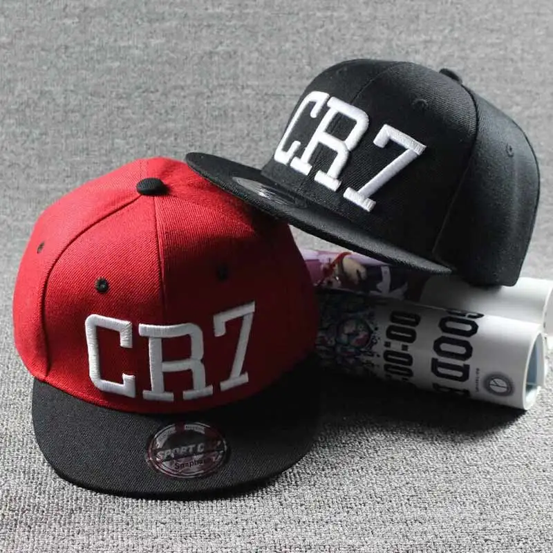 Детская бейсболка Ronaldo CR7 Шапки для мальчиков и девочек Snapback Новая модная Панама