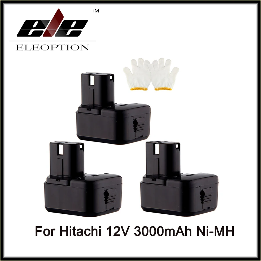 Eleoption 3PCS Cordless Drill font b Power b font font b Tool b font Replacement Battery