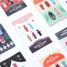 5 шт./компл. каваи компактные металлические Bookmarks для книг подарок креативные подкачки Индекс Продукции канцелярские принадлежности papelaria