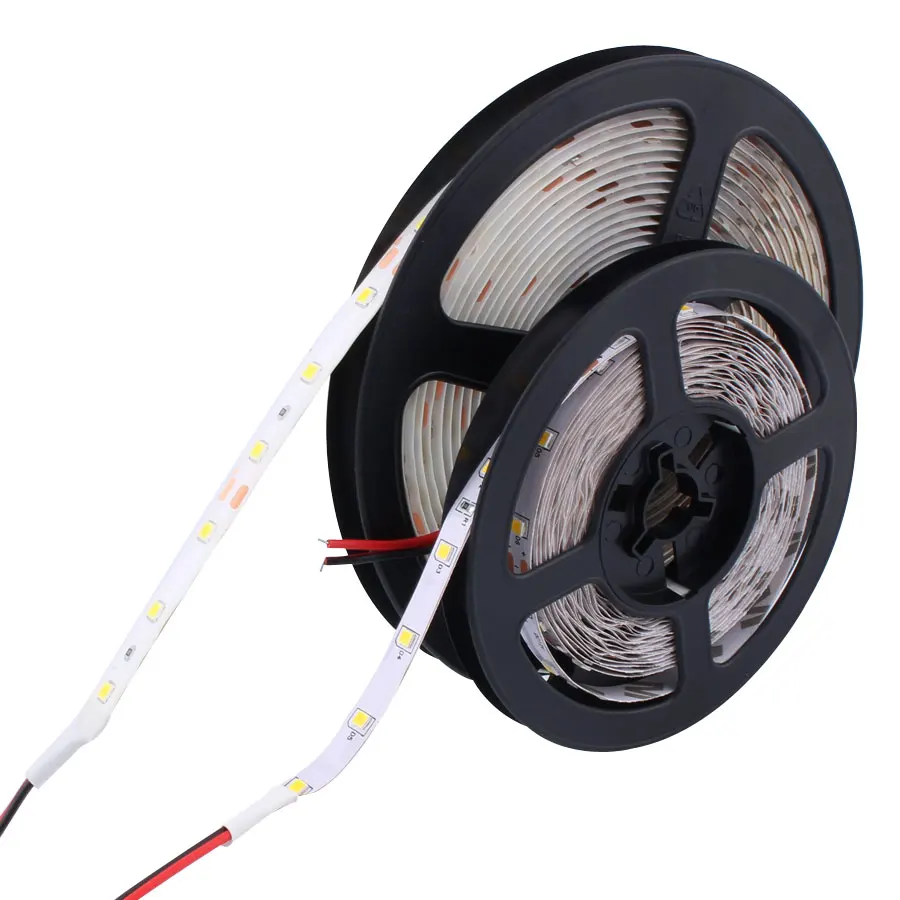 DC 12 V Светодиодные ленты неоновый светильник SMD 2835 RGB Водонепроницаемый 5M 12 вольт 60 Светодиодный/м 300 светодиодный s гибкий светодиодный лента лампа Диодная лента