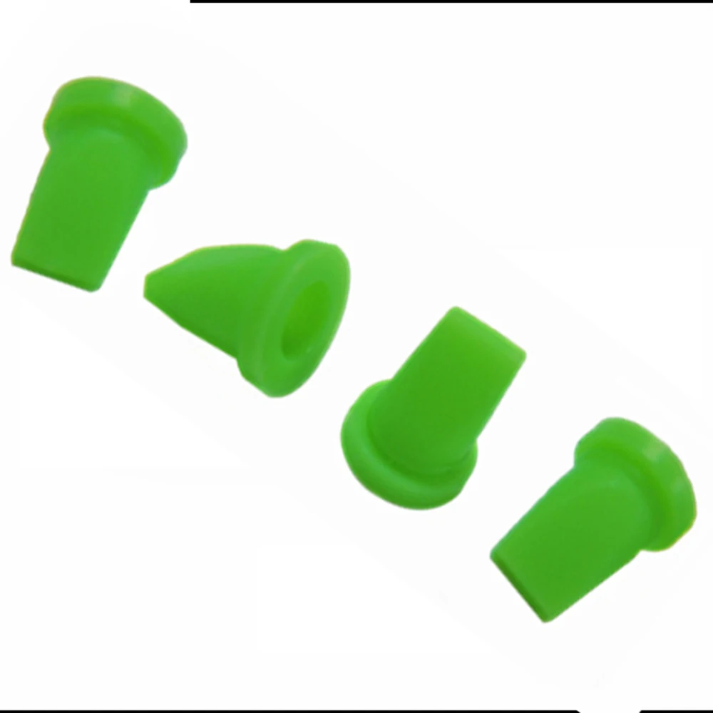 10 шт. Зеленый 6,3*3,3*7,3 мм силиконовый клапан «утиный клюв» односторонний обратный клапан для жидкого и газового обратного потока предотвратить