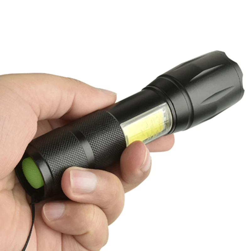 Litwod z20 103 Micro USB порт перезаряжаемый светодиодный фонарик Фонарь XML T6 COB 5000LM 4 режима