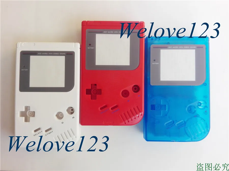 3set housing with logo for Nintendo GBO DMG handheld game console gameboy classic case | Электроника