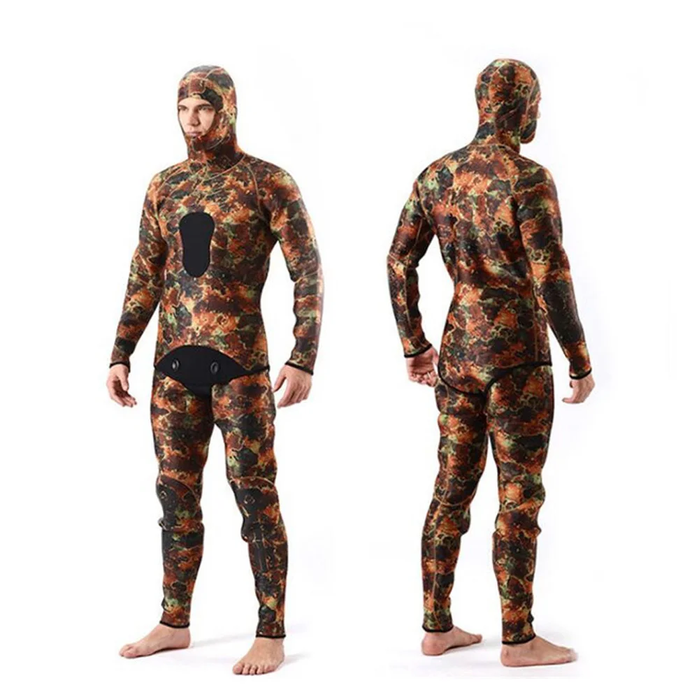 Hot sale Neoprene Men Camouflage Spearfishing Swimwear Scuba Wetsuit