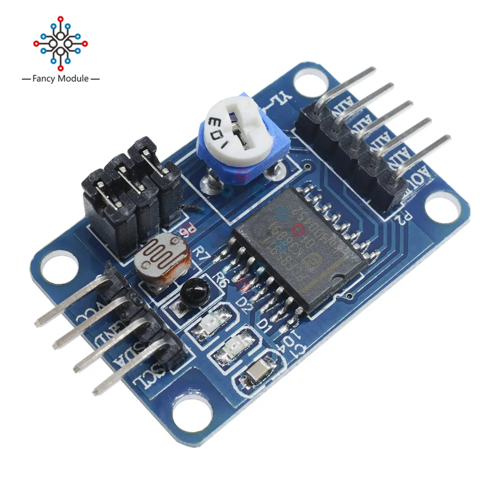 

PCF8591 AD/DA Conversion of Digital Converter Analog Digital Umwandlung Module for Arduino Raspberry pi Temperature Illumination