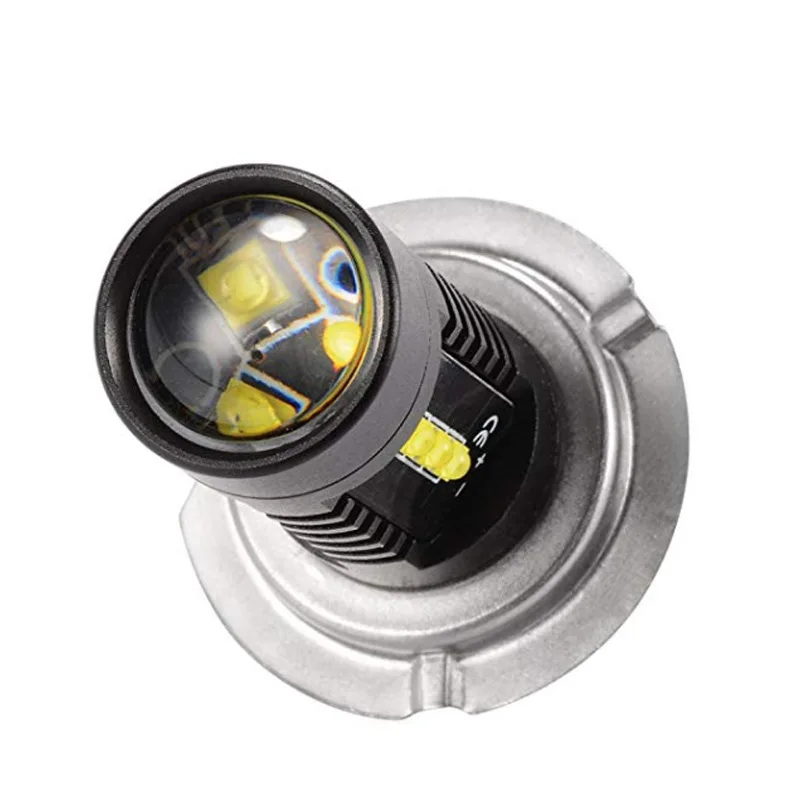 JanDeNing 2 шт H7 60 Вт 12-SMD автомобиля светодиодный фонарь лампы дневного света лампы для фар 6000 K