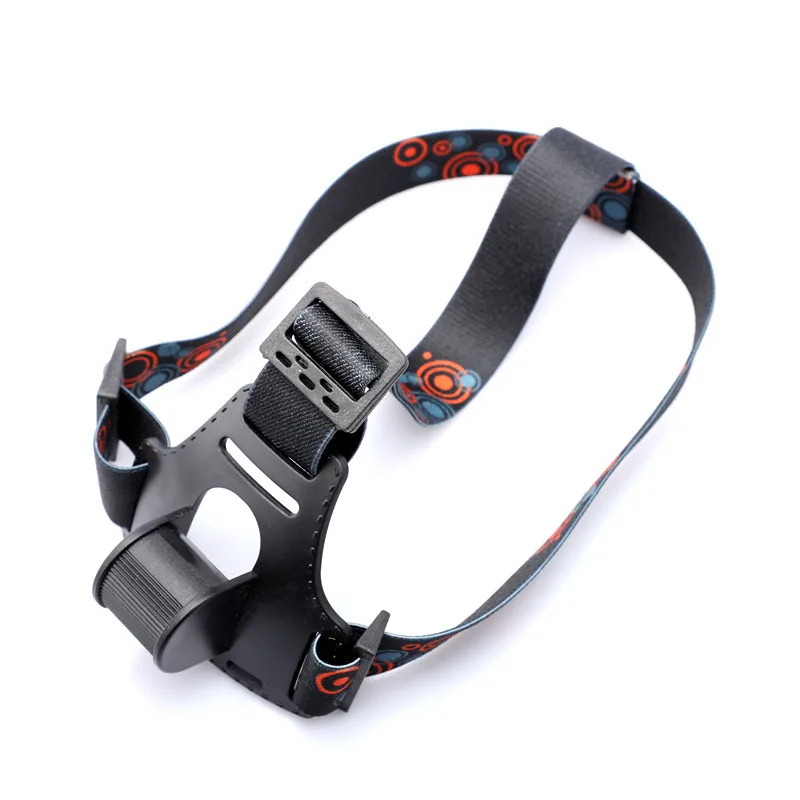 Bike Flashlight Headband/Helmet Strap Mount Head Strap For LED Headlamp
