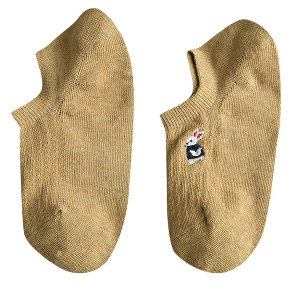 2019 Woman summer embroidery funny boat socks cartoon breathable wicking comfortable socks sports casual fitness socks 40M22 (2)