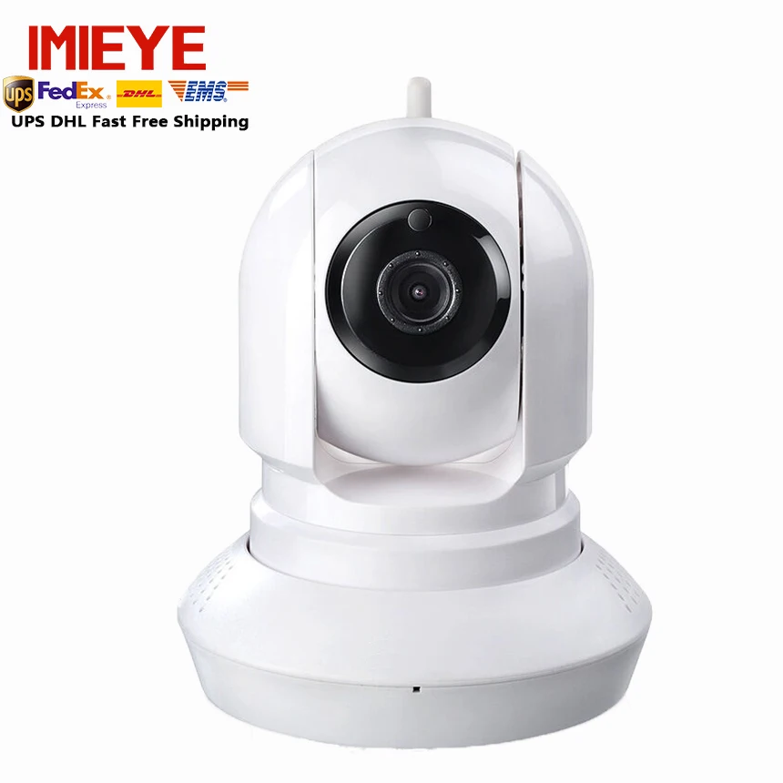 Imieye мини hd 720 P беспроводной wi-fi ip-камера ptz p2p plug &amp play ночного видения cctv сети micro sd