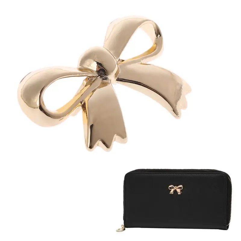 1PC Cute Bowknot Metal Decoration DIY Handbag Purse Bag Accessories