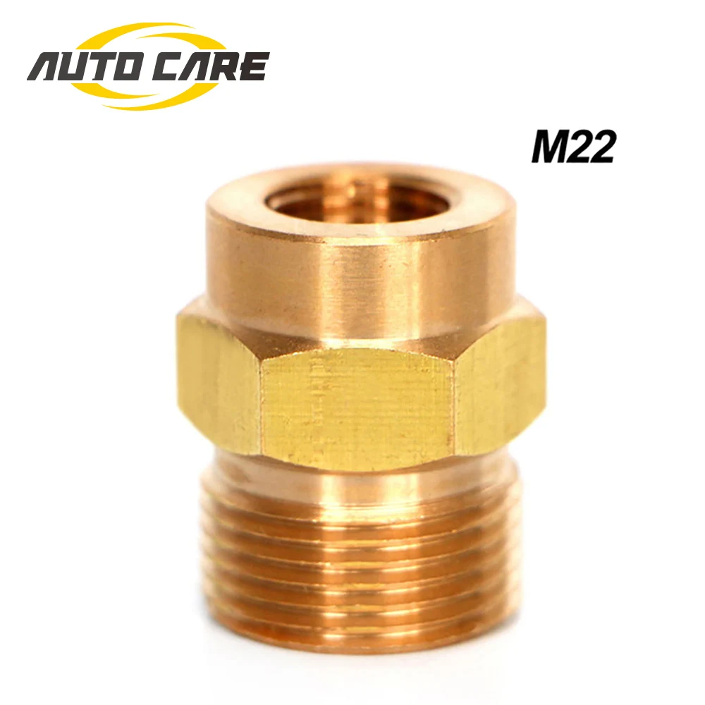 AutoCare/пенная насадка с M22 кольцо адаптера наружной резьбой соединение высокое