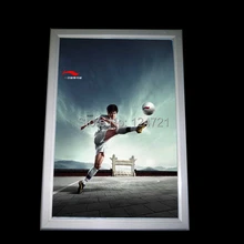 Алюминиевая рамка кнопки led настенный рекламный светодиодная картина тонкий световой короб a3 Размер