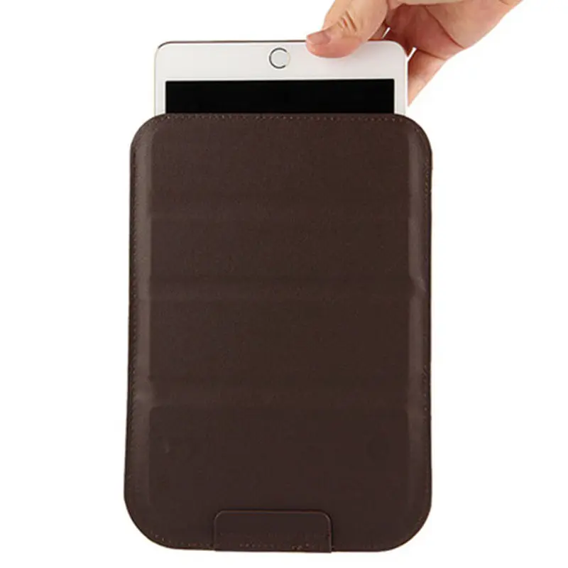Чехол из искусственной кожи чехол для samsung Galaxy Tab A 8,0 T387 V защитный чехол SM-P200 P205/7 " планшет стенд чехол - Цвет: brown
