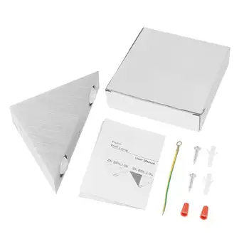 

High Power Trigonal Wall Sconce Super Bright 1W LED Wall Light Portable Patio Lamp Durable Modern Decorative Light