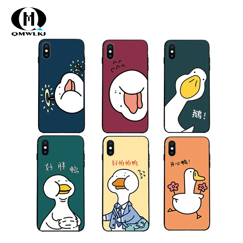 

Cartoon Animal Drop Silicone Phone Sets Mobile Phone Shell For iPhone X 8 5S 6Plus XS XSMax 6 7Plus 8Plus 6S XR 6SPlus 7 Case
