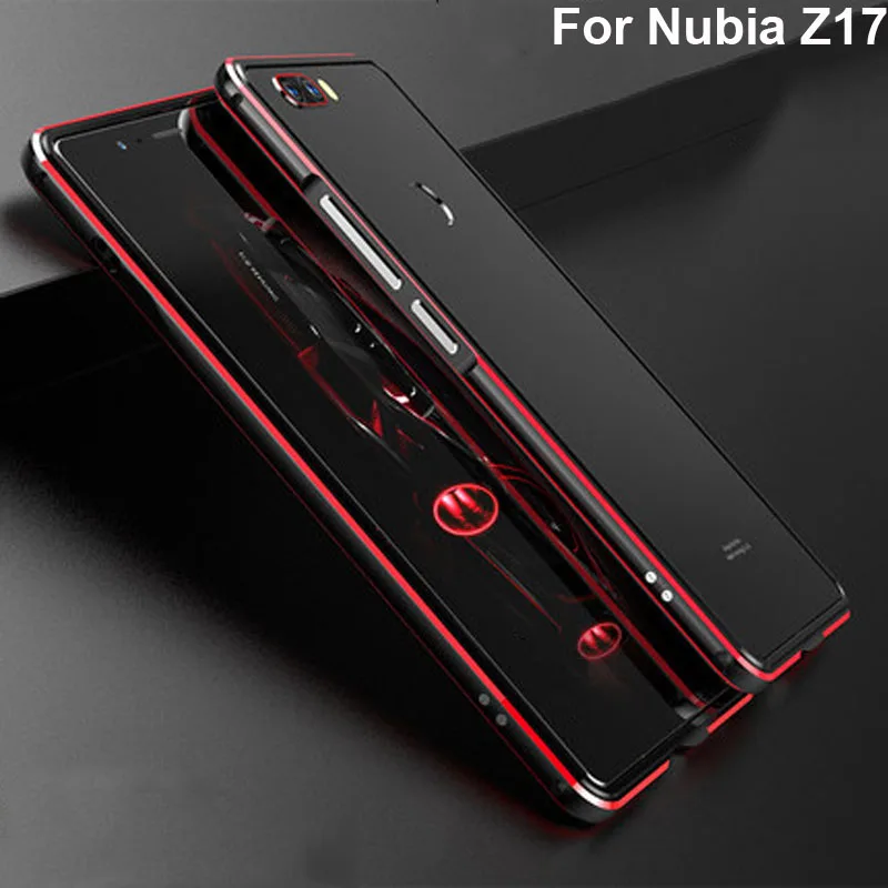 

Cases For Nubia Z17 Case Capa Hard Back PC Metal Bumper Business cover Phone Case For Nubia Z 17 NubiaZ17 NX563J Metal shell