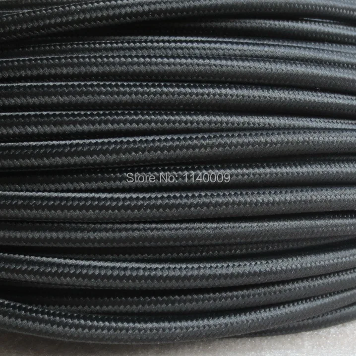 50m Lot Dhl Free Shipping 2x0 75mm2 Textile Electrical Wire Color