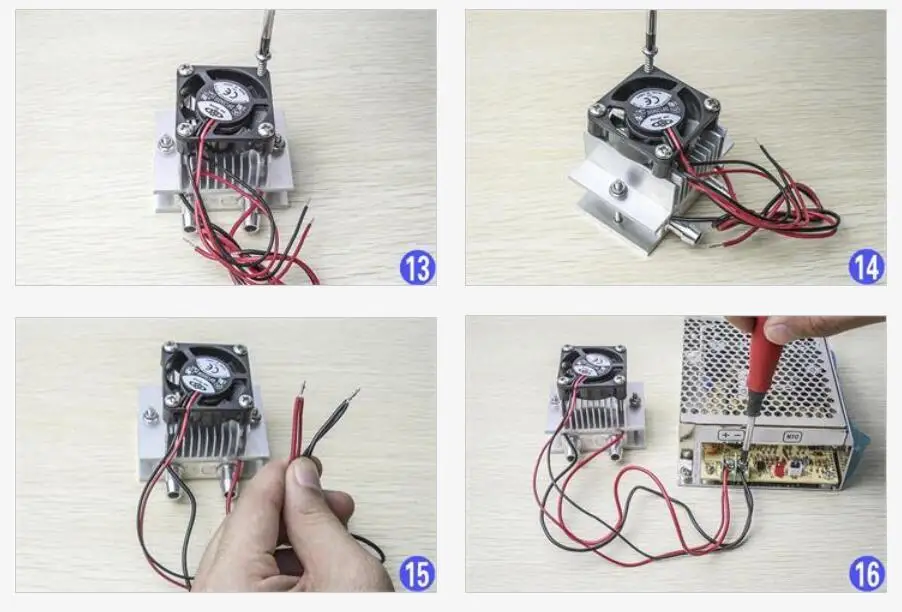 DIY термоэлектрическая система охлаждения Пельтье+ вентилятор+ TEC1-12706 автомобиля