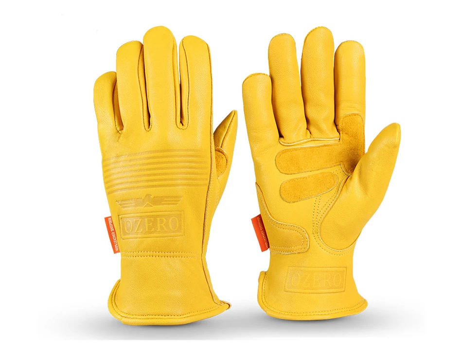 yellow gloves