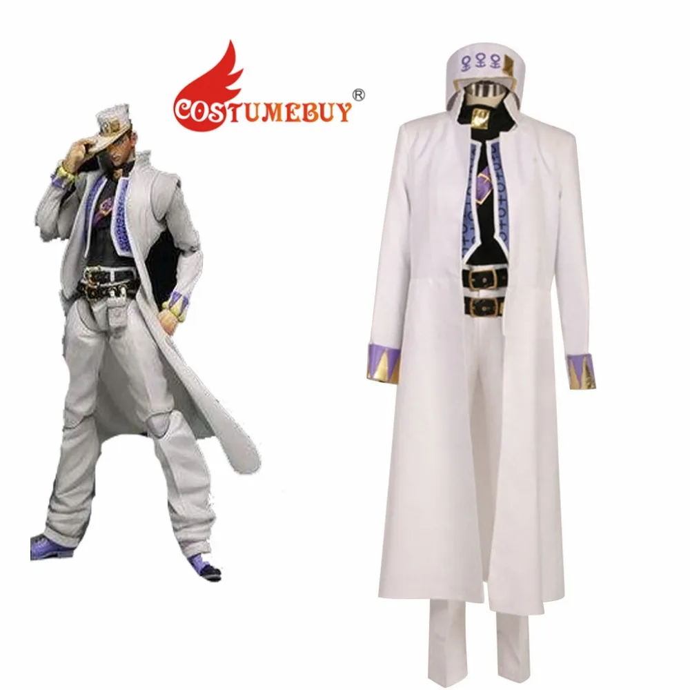 

CostumeBuy Anime JOJO'S BIZARRE ADVENTURE Diamond is not Crash Kujo Jotaro Cosplay Costume Adult Men Suit Any Size L920